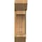 Ekena Millwork Imperial Slat Rough Sawn Bracket w/ Offset Brace, Western Red Cedar, 8"W x 20"D x 28"H BKT0806X20X28IMP06RWR - alternate 2